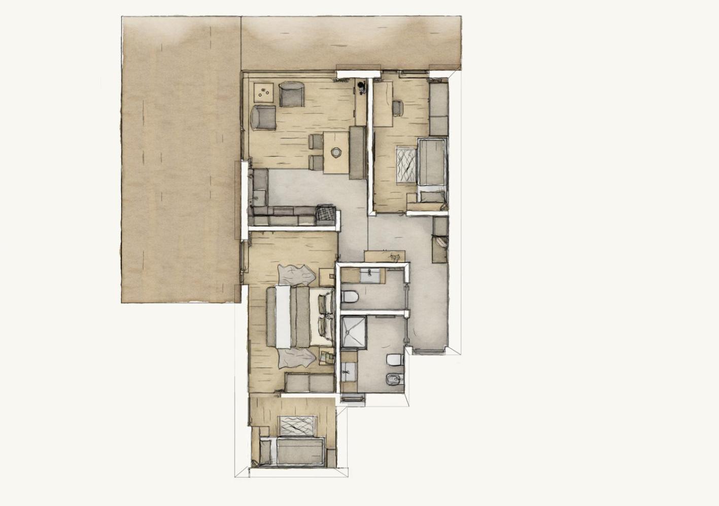 Appartements Pedescin Ortisei Eksteriør billede